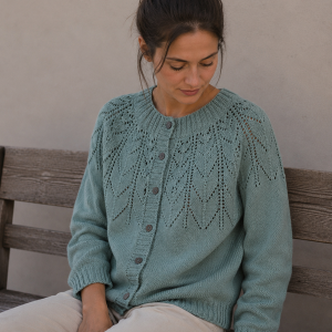 Tulipan cardigan dame