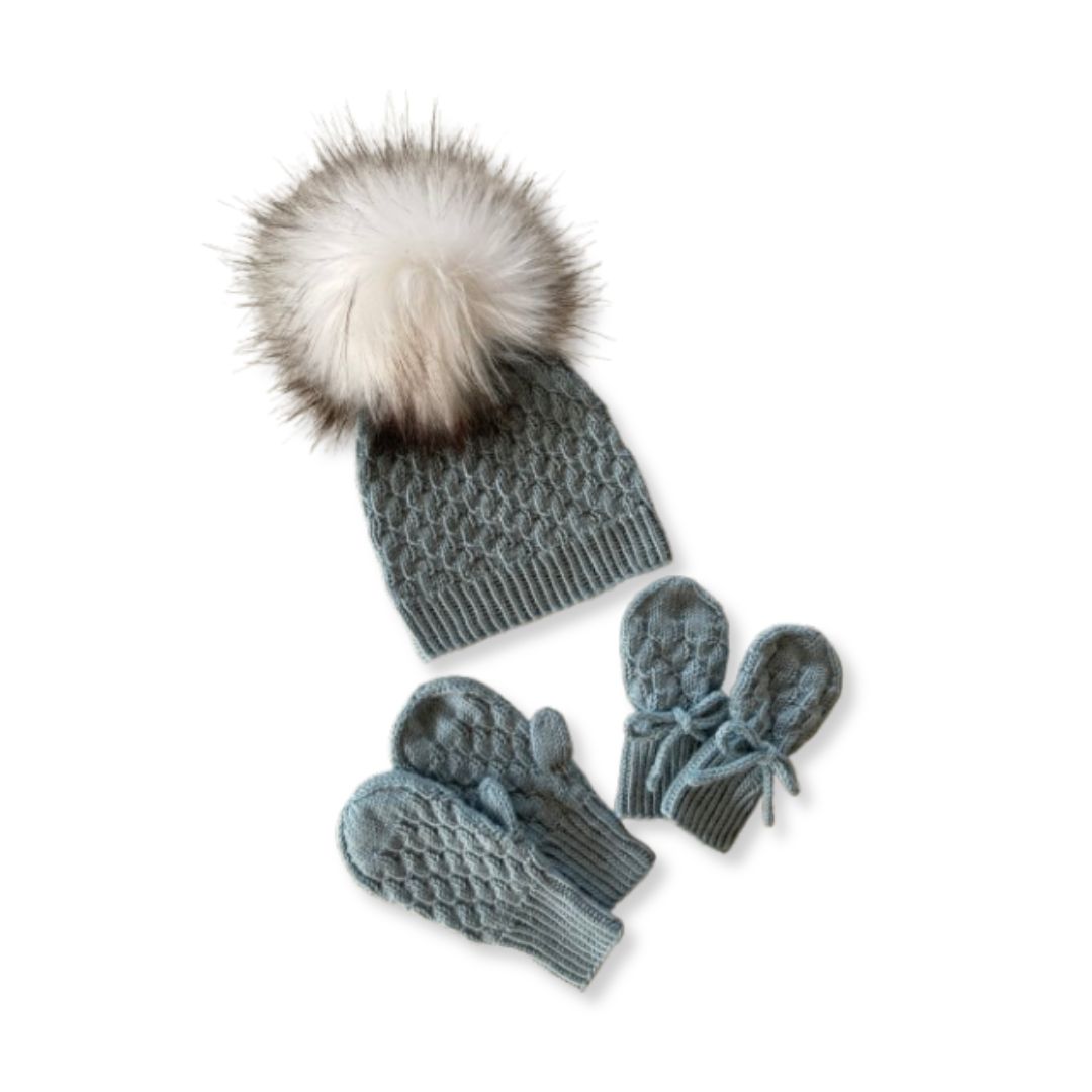 Anna og Alfred hue og vanter (2)