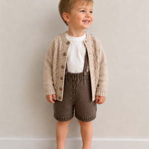 Elliot cardigan og seleshorts