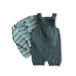 Valdemar cardigan og seleshorts